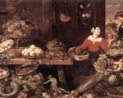 Fruit And Vegetable Stall - 弗朗斯·斯奈德斯